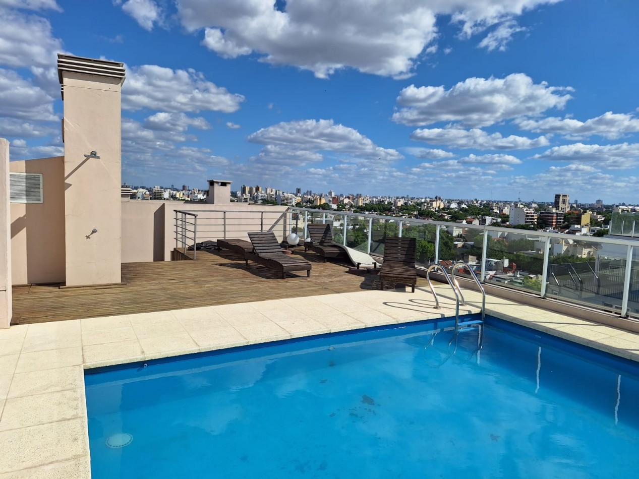 Hermoso dos ambientes con pileta en Villa Devoto