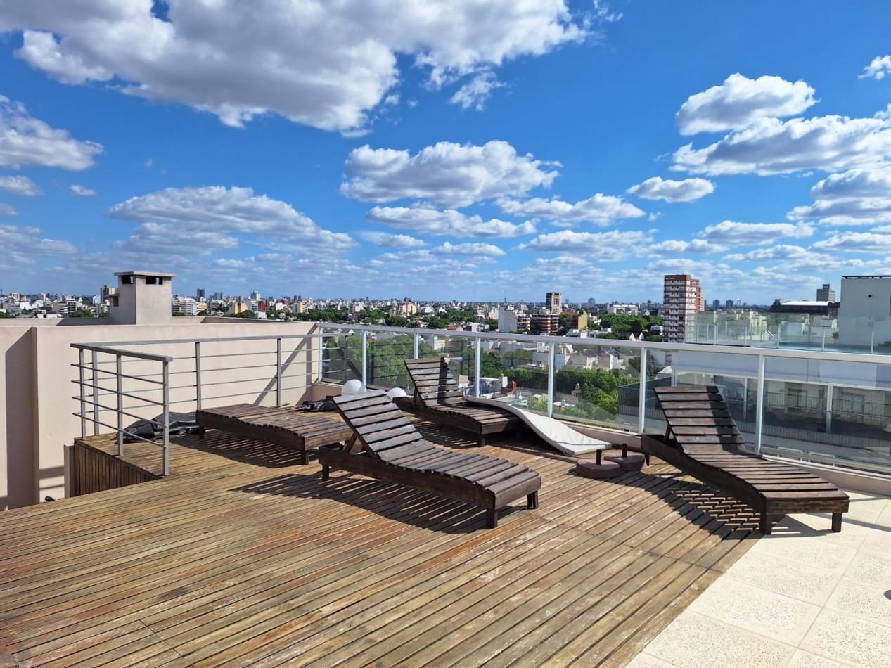 Hermoso dos ambientes con pileta en Villa Devoto
